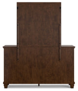 Danabrin Full Panel Bed, Dresser and Mirror - B685B9