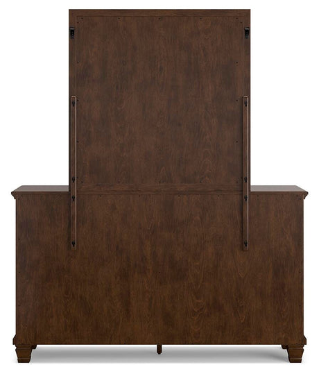Danabrin King Panel Bed, Dresser and Mirror - B685B12