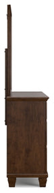 Danabrin Full Panel Bed, Dresser and Mirror - B685B9