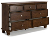 Danabrin Twin Panel Bed, Dresser and Nightstand - B685B29