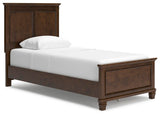Danabrin Twin Panel Bed, Dresser and Mirror - B685B7
