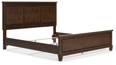 Danabrin California King Panel Bed, Dresser and Mirror - B685B13