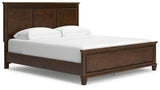 Danabrin California King Panel Bed, Dresser and Mirror - B685B13