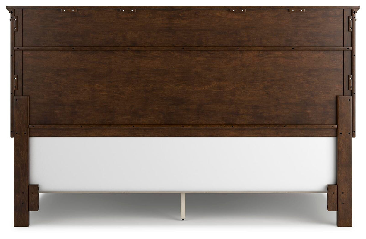 Danabrin California King Panel Bed, Dresser and Mirror - B685B13
