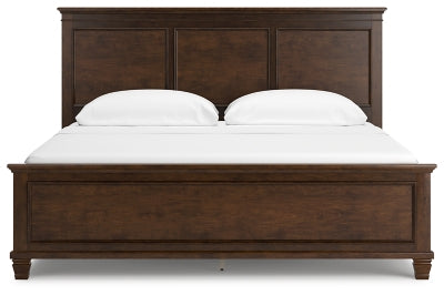 Danabrin California King Panel Bed, Dresser and Mirror - B685B13
