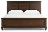 Danabrin California King Panel Bed, Dresser and Mirror - B685B13