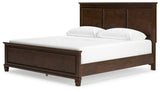 Danabrin King Panel Bed, Dresser, Mirror and Nightstand - B685B14