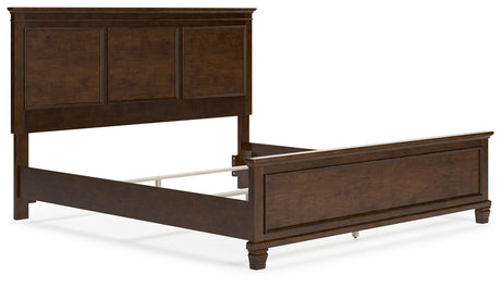 Danabrin King Panel Bed, Dresser, Mirror and Nightstand - B685B14