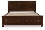Danabrin King Panel Storage Bed - B685B18