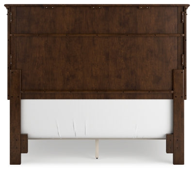 Danabrin Full Panel Bed, Dresser and Mirror - B685B9