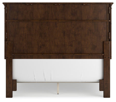 Danabrin Full Panel Bed, Dresser and Mirror - B685B9