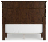 Danabrin Full Panel Bed, Dresser and Mirror - B685B9