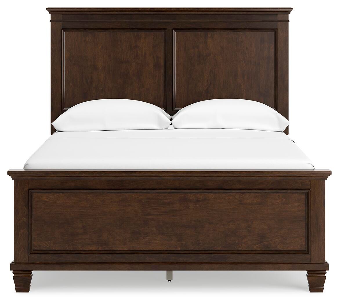 Danabrin Full Panel Bed, Dresser and Mirror - B685B9
