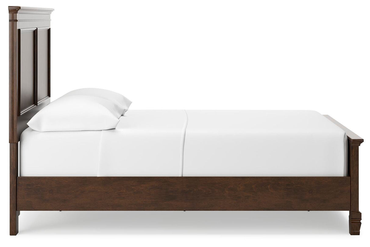 Danabrin Full Panel Bed, Dresser and Mirror - B685B9
