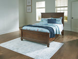Danabrin Full Panel Bed, Dresser and Mirror - B685B9