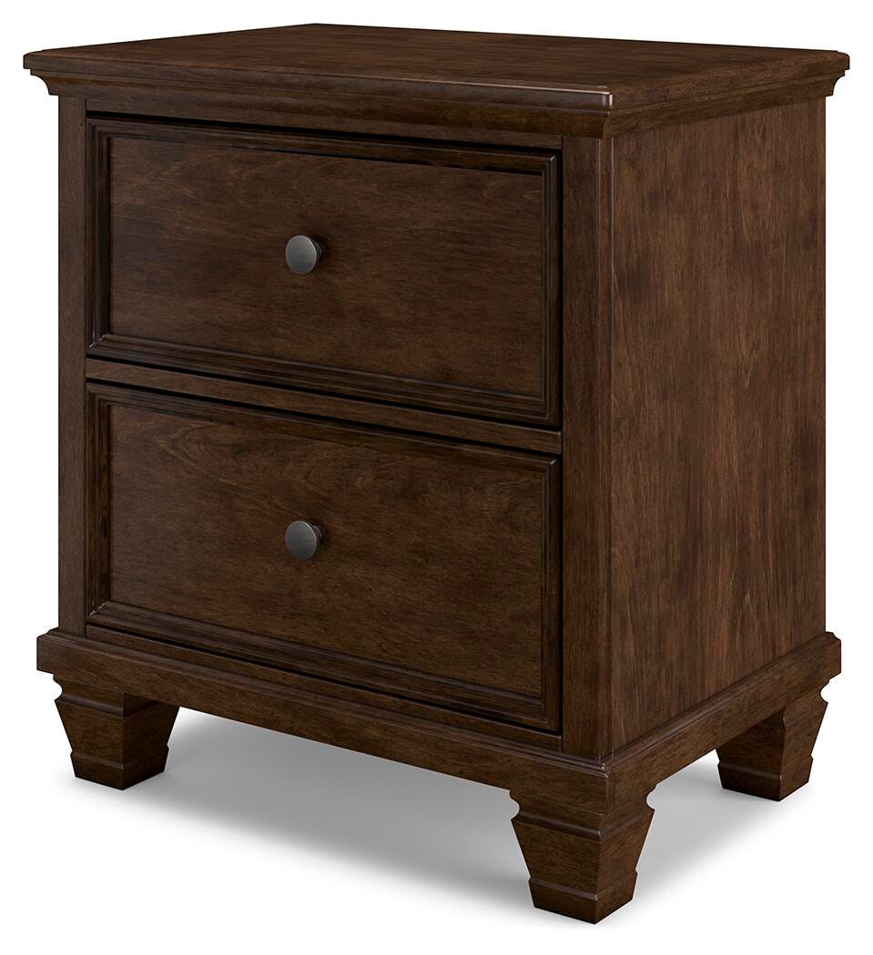 Danabrin King Panel Bed, Dresser, Mirror and Nightstand - B685B14