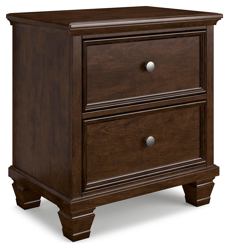 Danabrin King Panel Bed, Dresser, Mirror and Nightstand - B685B14