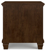 Danabrin King Panel Bed, Dresser, Mirror and Nightstand - B685B14