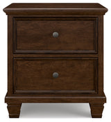 Danabrin King Panel Bed, Dresser, Mirror and Nightstand - B685B14