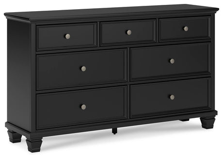 Lanolee California King Panel Bed, Dresser, Chest and 2 Nightstands - B687B32