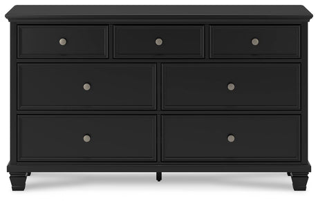 Lanolee California King Panel Bed, Dresser, Chest and 2 Nightstands - B687B32