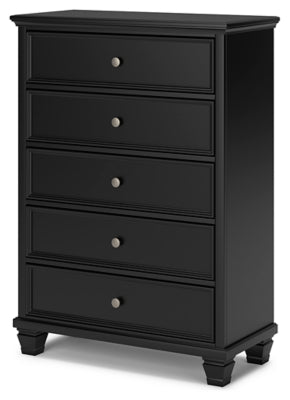 Lanolee Full Panel Bed and Chest - B687B12