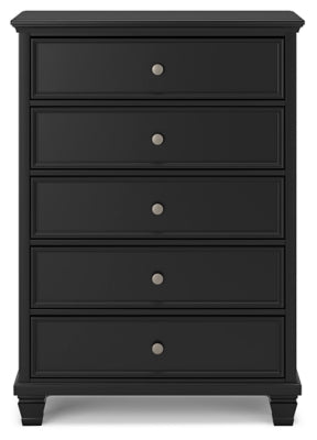 Lanolee Full Panel Bed and Chest - B687B12