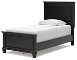 Lanolee Twin Panel Bed - B687B2