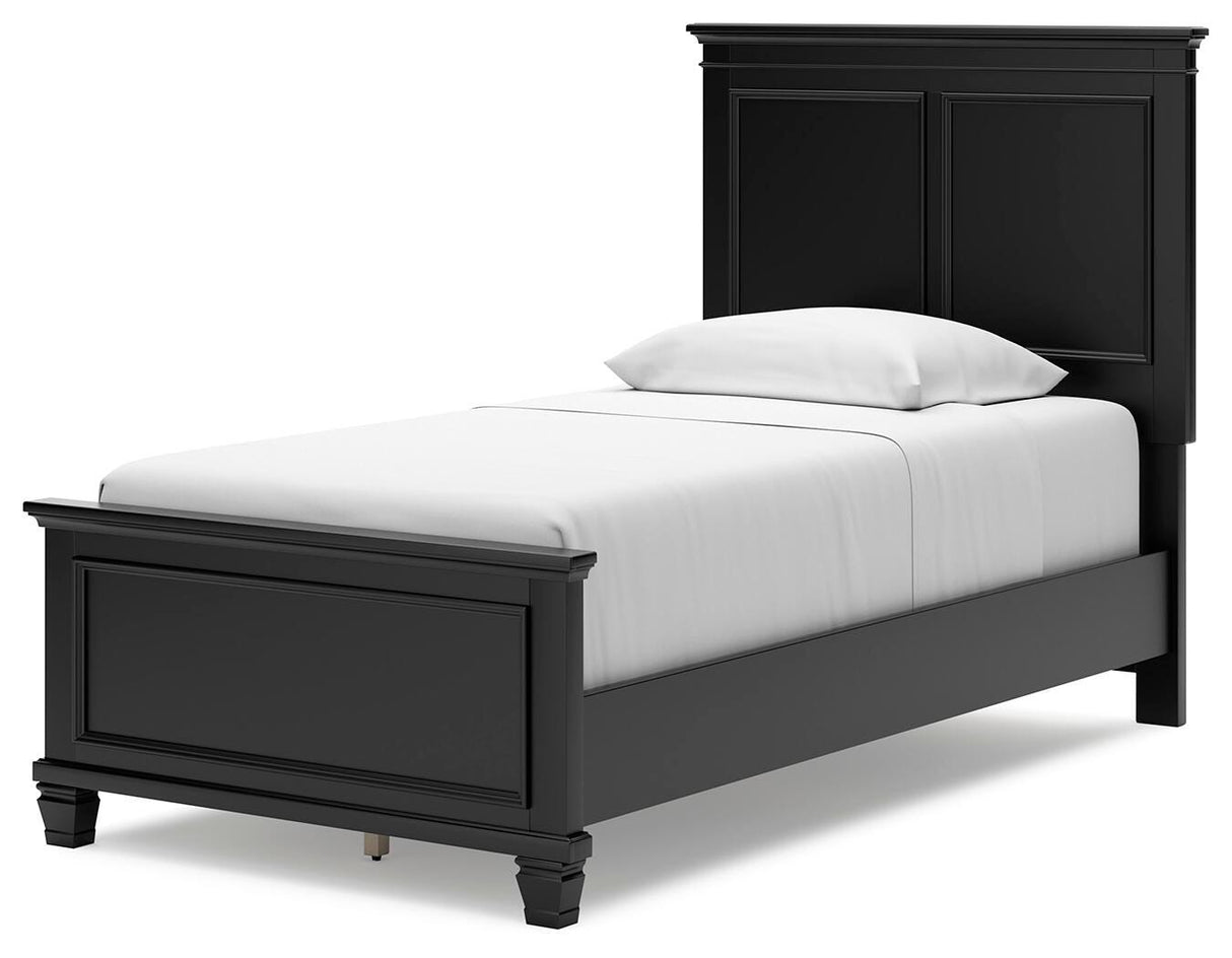 Lanolee Twin Panel Bed and Chest - B687B30