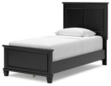Lanolee Twin Panel Bed and Chest - B687B30