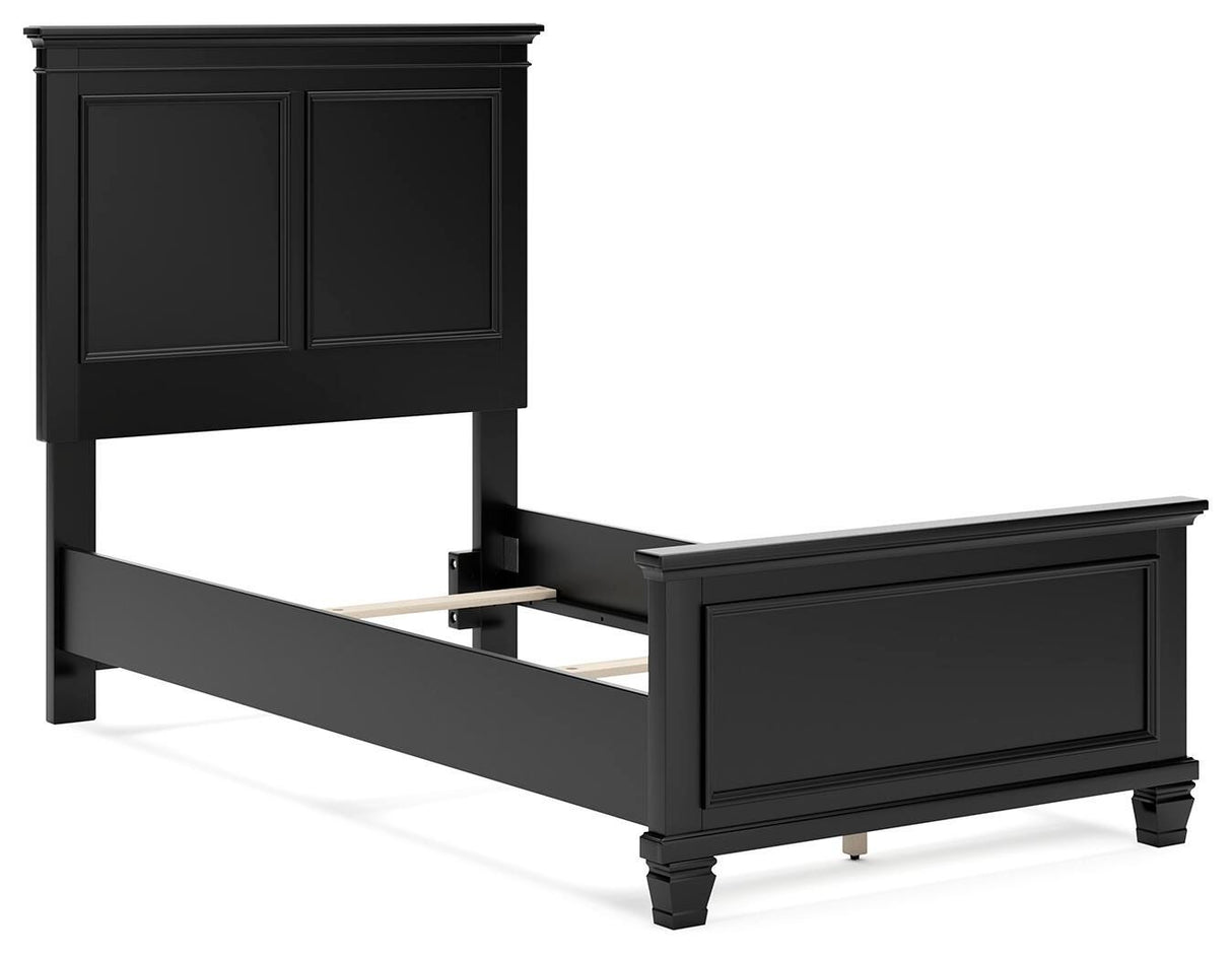 Lanolee Twin Panel Bed and Chest - B687B30