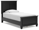 Lanolee Twin Panel Bed and Chest - B687B30