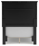 Lanolee Twin Panel Bed and Chest - B687B30