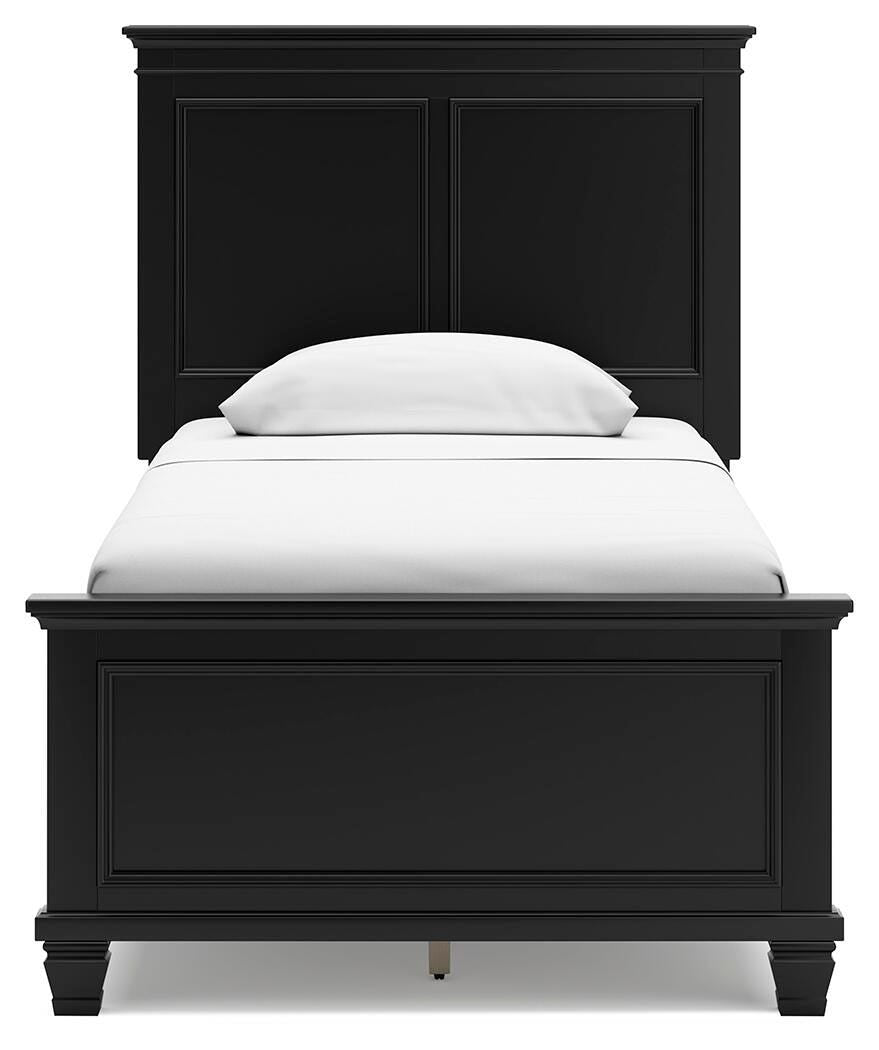 Lanolee Twin Panel Bed, Dresser and Mirror - B687B3