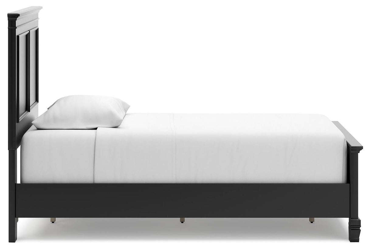 Lanolee Twin Panel Bed and Chest - B687B30