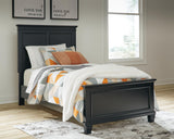 Lanolee Twin Panel Bed and Chest - B687B30