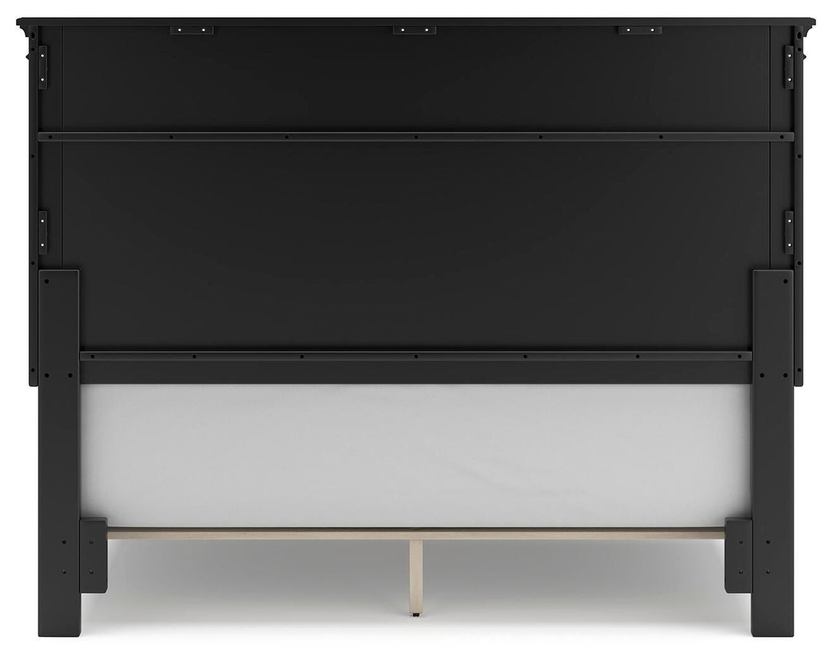 Lanolee Queen Panel Bed, Dresser, Mirror and Nightstand - B687B15