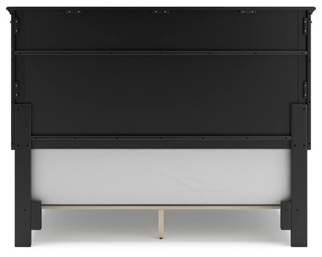 Lanolee Queen Panel Bed, Dresser, Mirror and Nightstand - B687B15
