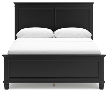 Lanolee Queen Panel Bed, Dresser, Mirror and Nightstand - B687B15