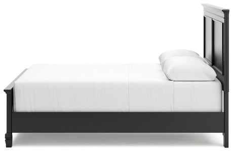 Lanolee Queen Panel Bed, Dresser, Mirror and Nightstand - B687B15