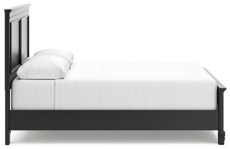 Lanolee Queen Panel Bed, Dresser, Mirror and Nightstand - B687B15