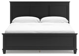Lanolee California King Panel Bed, Dresser and Mirror - B687B14