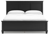 Lanolee California King Panel Bed, Dresser and Mirror - B687B14