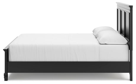 Lanolee California King Panel Bed, Dresser, Chest and 2 Nightstands - B687B32