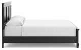 Lanolee California King Panel Bed, Dresser and Mirror - B687B14