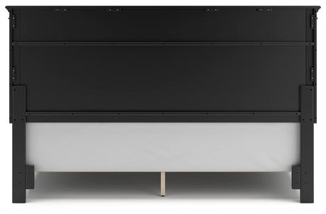 Lanolee King Panel Bed, Dresser, Mirror, Chest and 2 Nightstands - B687B28
