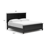 Lanolee King Panel Bed, Dresser, Mirror and 2 Nightstands - B687B29