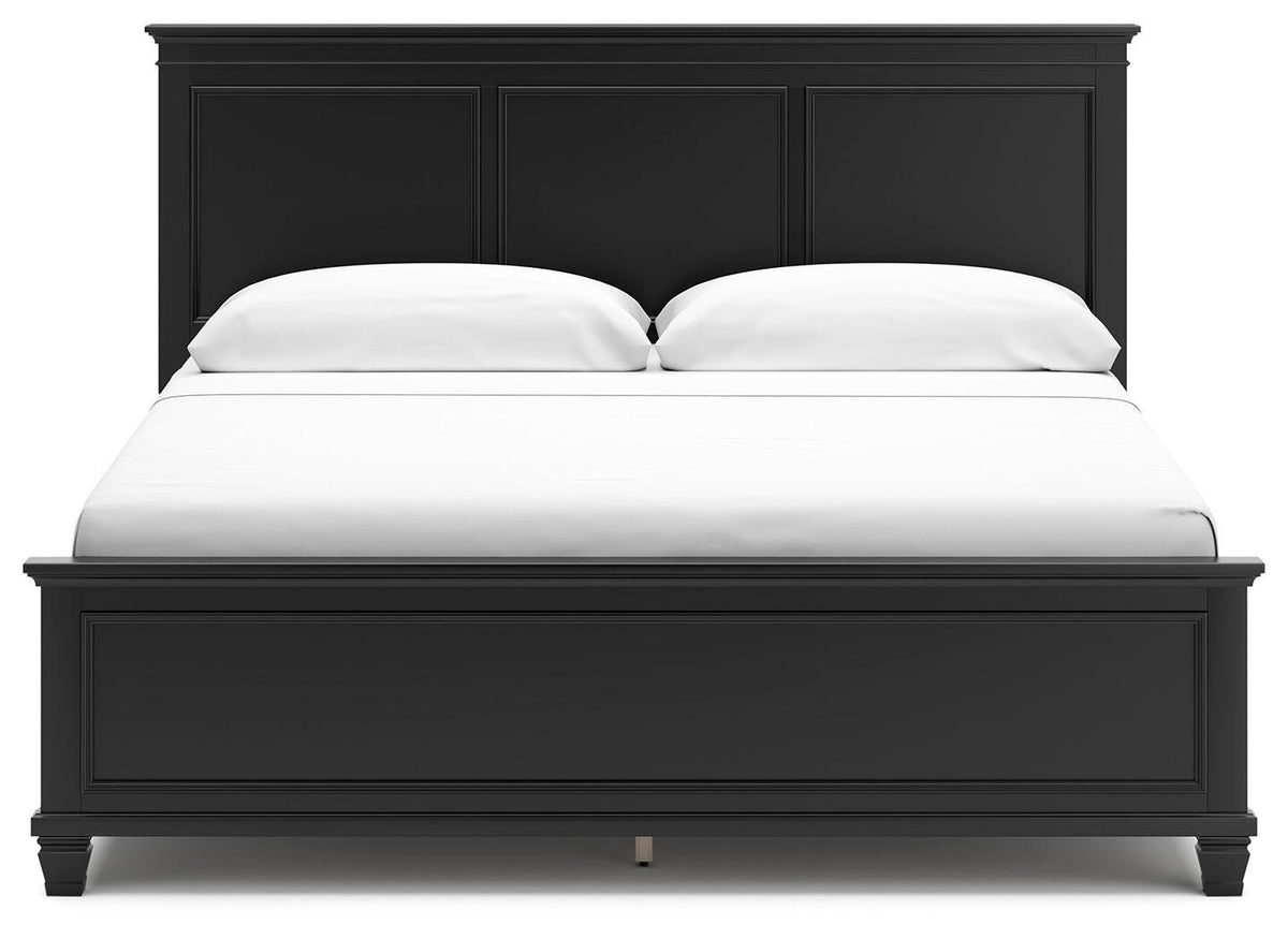 Lanolee King Panel Bed - B687B8