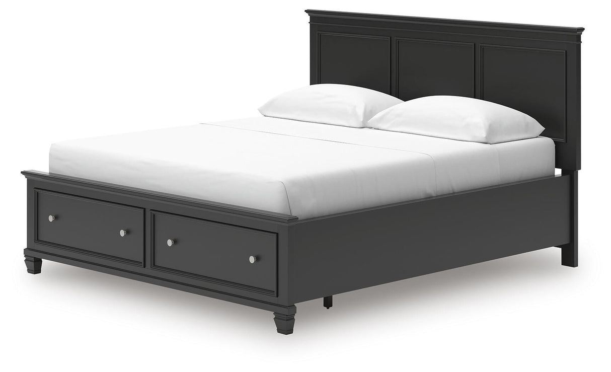 Lanolee California King Panel Storage Bed - B687B20