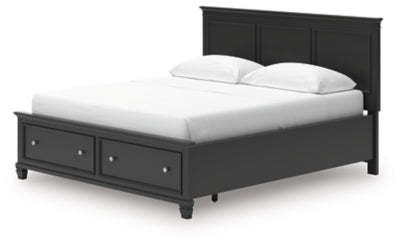Lanolee California King Panel Storage Bed - B687B20